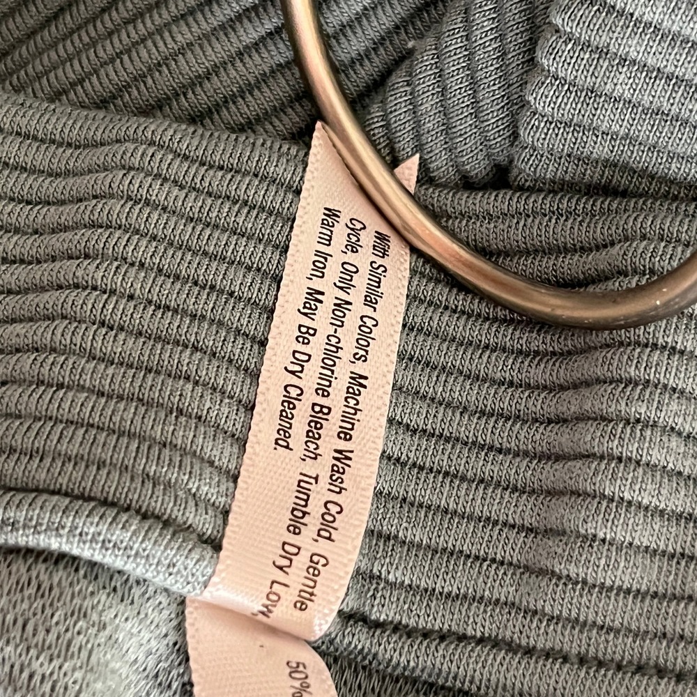 24/7 by SOMA Womens Sage Green Ribbed Lounge Set Top and Joggers Size M - Picture 9 of 13